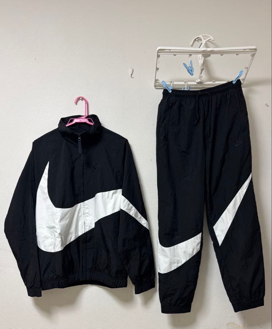 NIKE ナイキ　ビッグスウォッシュ　セットアップ　ジャケット　Sサイズ