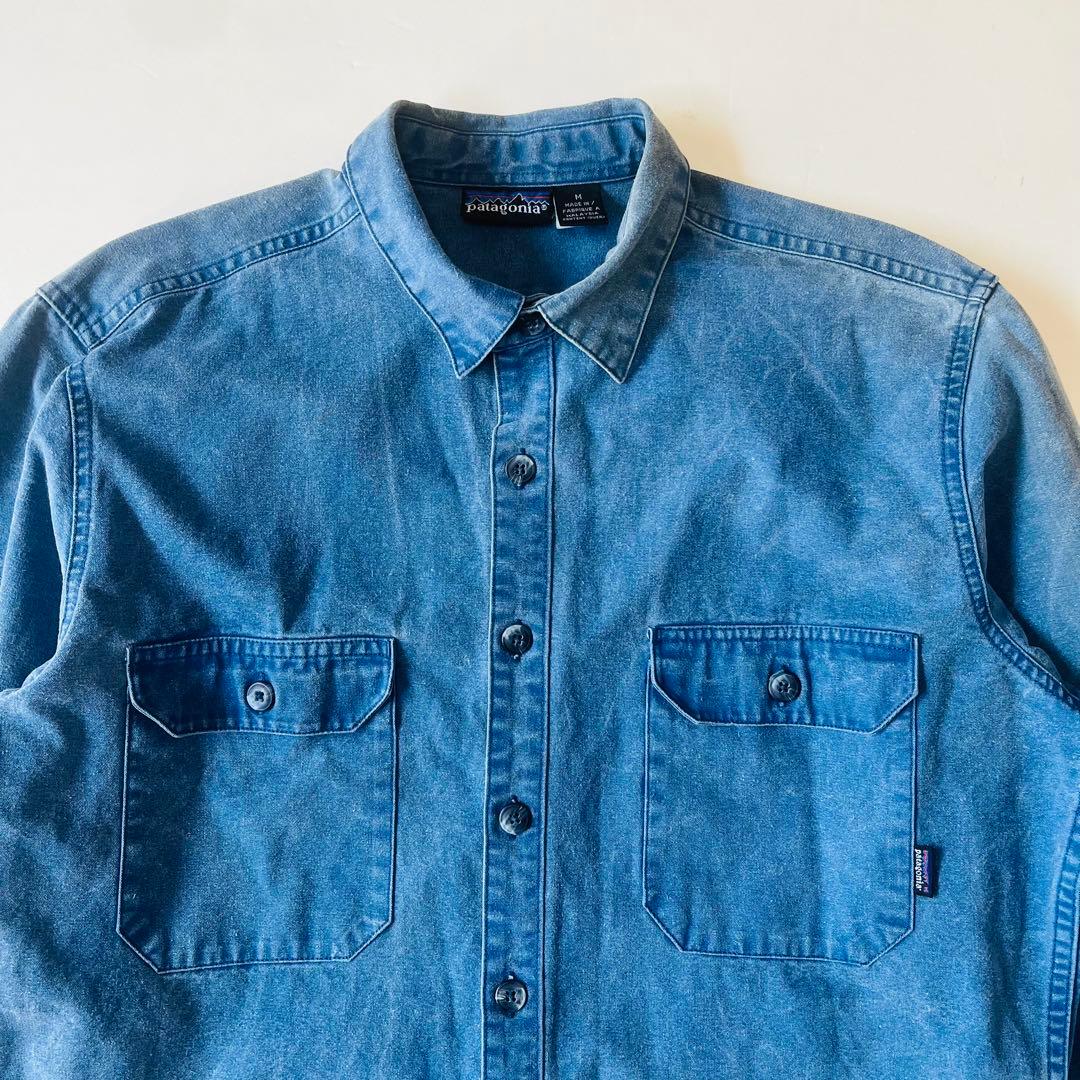 Patagonia 1993年製 キャンバスワークシャツ M マレーシア製 - メルカリ