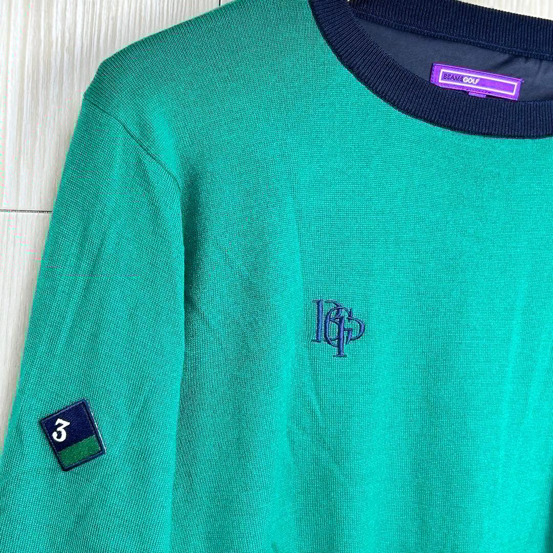 美品】BEAMS GOLF エアシャット XL グリーン ウール100% - メルカリ