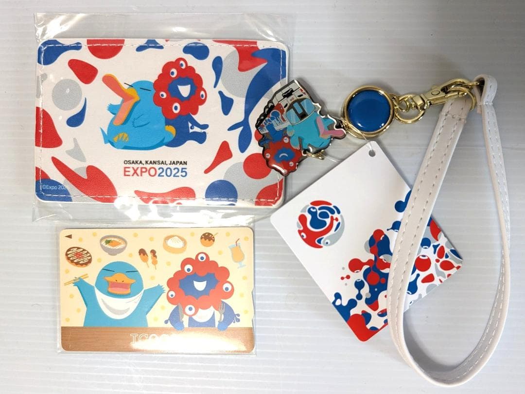 E・ 大阪関西 万博 記念ICOCA・イコちゃん ミャクミャク 限定 パス