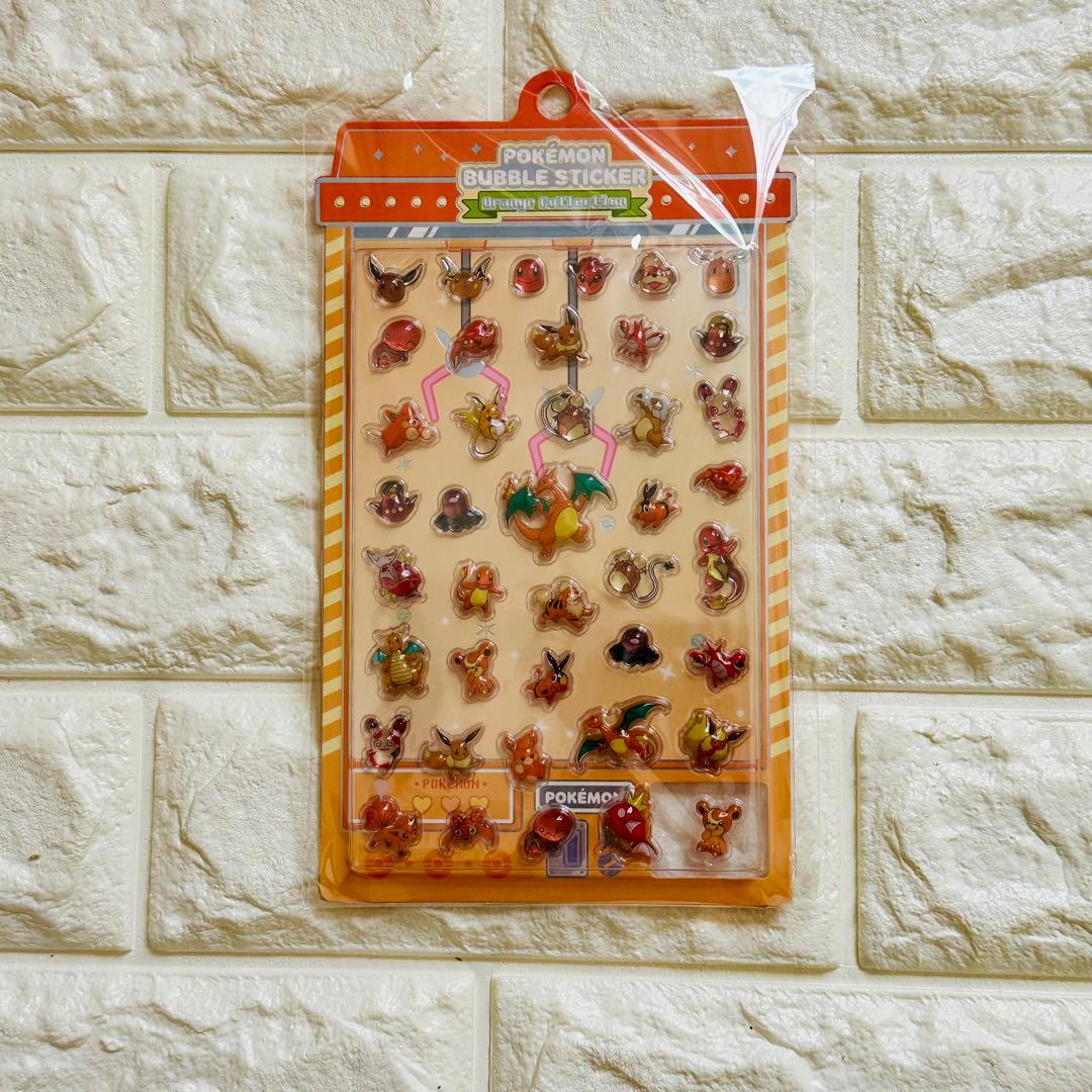 韓国限定 ポケモン ボンボンドロップ 正規品 バブルシール 8セット