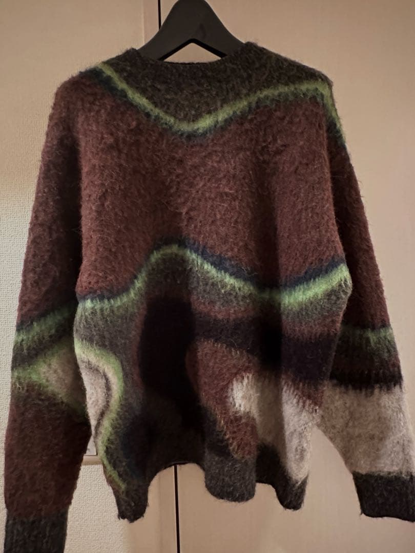 Ameri BODY LINE ABORIGINE ART KNIT TOP - メルカリ