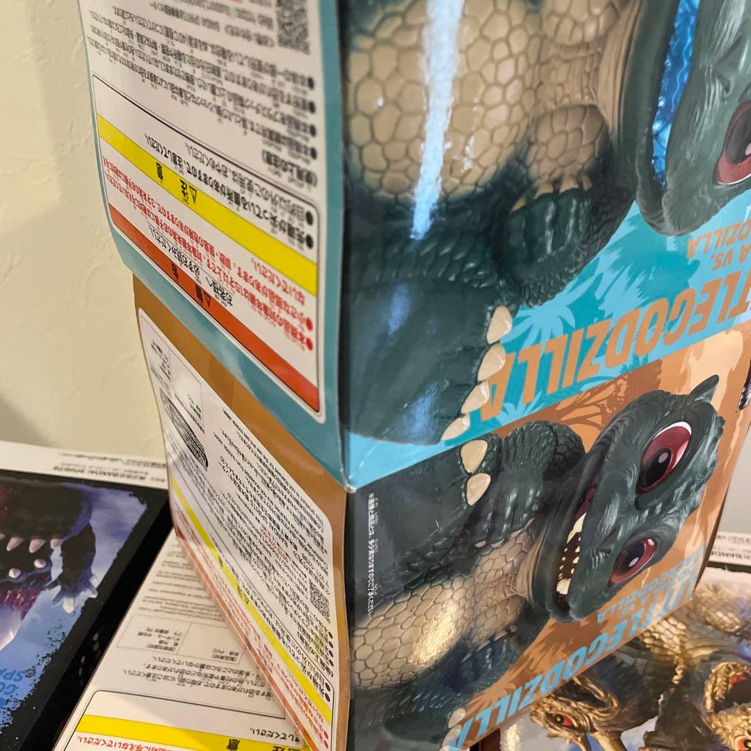 8個】鎮座獣 キングギドラ スペースゴジラ リトルゴジラ モスラ フィギュア