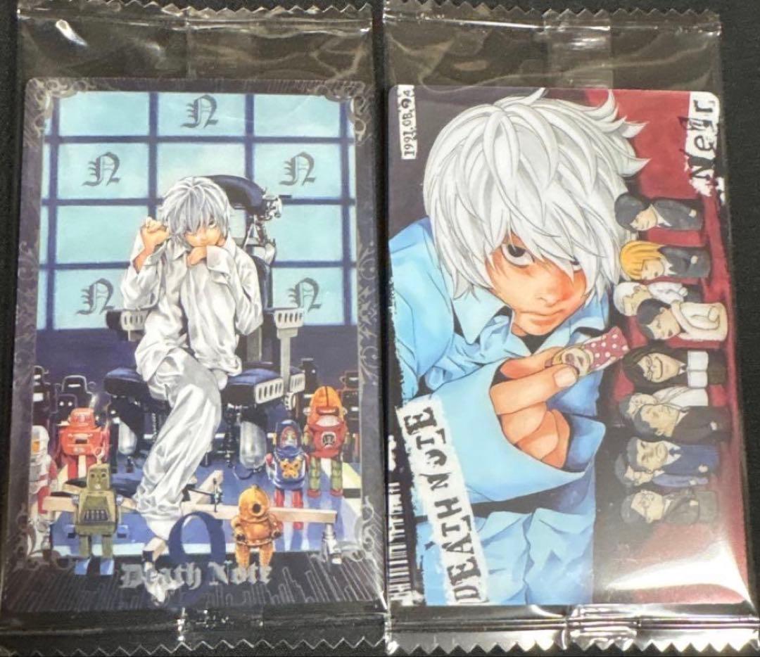 DEATHNOTE デスノート ウエハースカード ニア ヴィジュアルレア セット