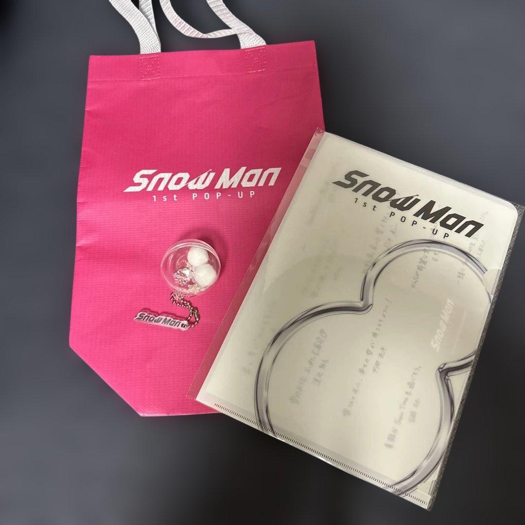 マ*ー様 SnowMan ポップアップ台北限定！ミニポスター、キーホルダー