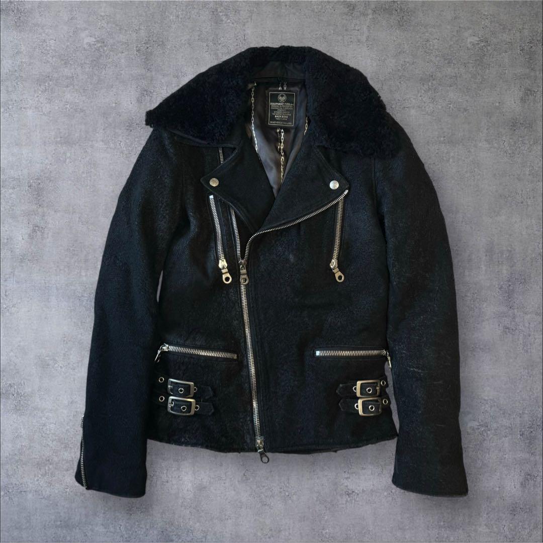 BACKBONE バックボーン ホースデストロイレザー ダブルライダース