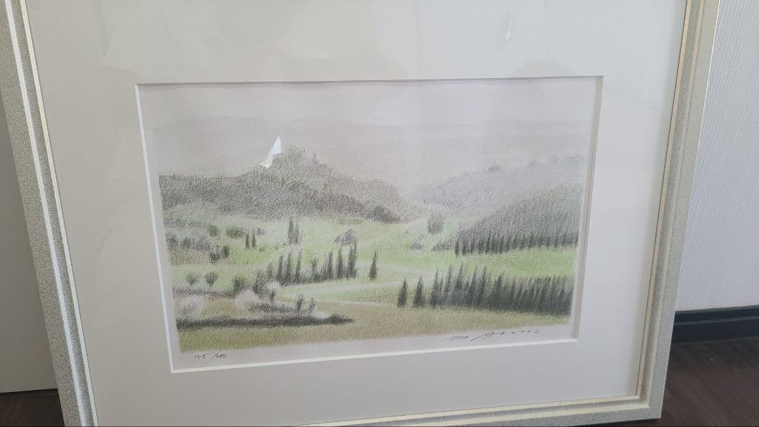 安野光雅　モンテルキ　絵画