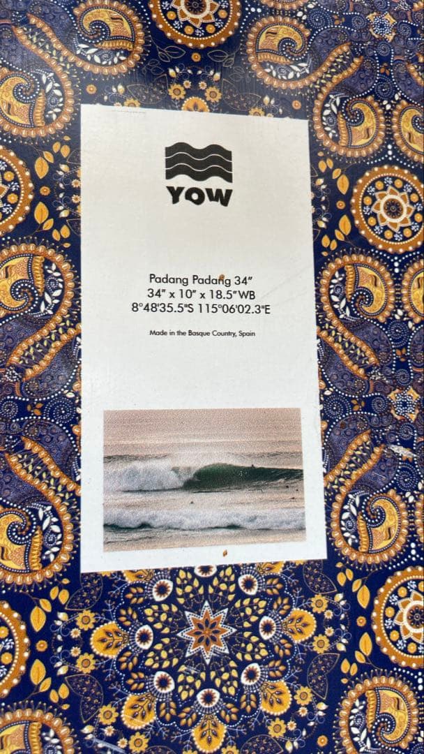 YOW Padang Padang 34インチ