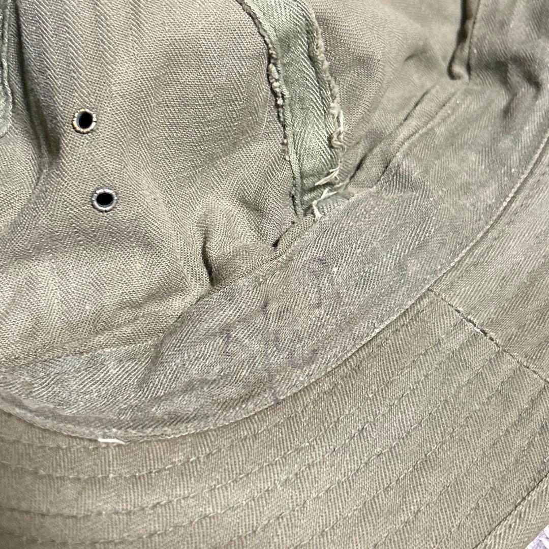 米軍実物 1940年代 WW2 HBT ヘリンボーン HAT ファッション ARMY