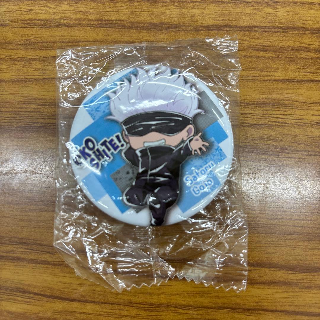 呪術廻戦 五条悟 缶バッジ 未開封 - メルカリ