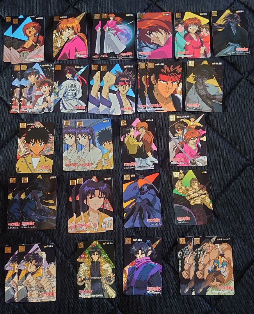 プリズム有。るろうに剣心カードダス。23種。 - メルカリ