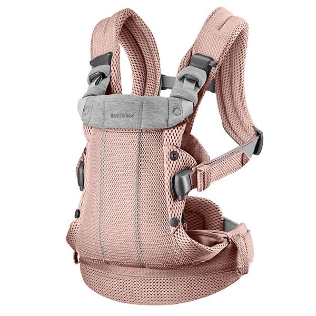美品 BabyBjorn ベビービョルン ベビーキャリア ハーモニー ピンク