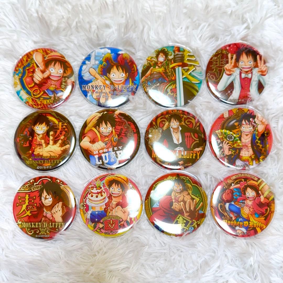 ワンピース 輩缶バッジ ルフィ