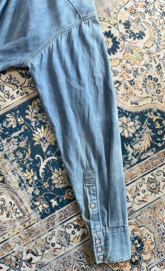 90年代 50年代復刻 27mw vintage Wrangler フルスナップ - メルカリ