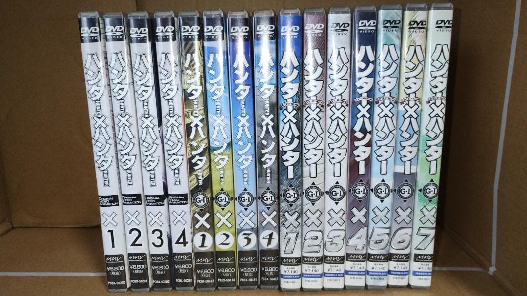 セル版　HUNTER×HUNTER ハンターハンター　旧版　OVAシリーズ　全巻 HUNTER×HUNTER 旧シリーズ OVA DVD 全巻セット ハンターハンター