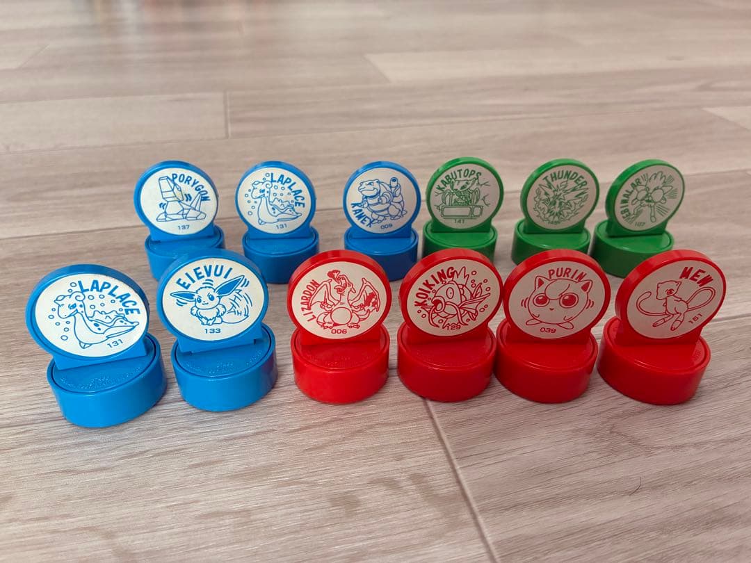 ポケモンスタンプ 12個セット