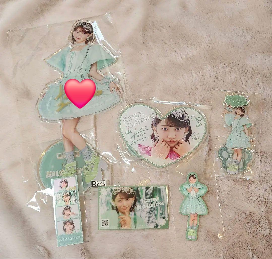 CUTIE STREET 板倉可奈 ラッフル くじ 直筆サイン入りグッズあり