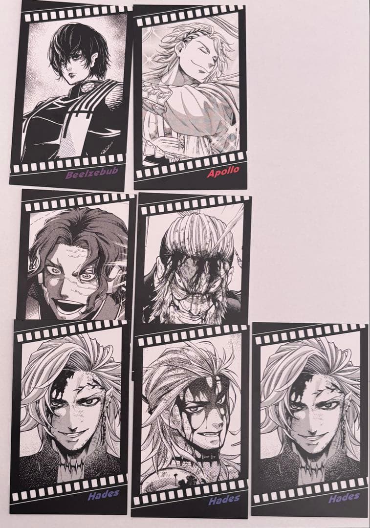 終末のワルキューレ 特典 フィルム風コレクタブルカード 26巻 7枚