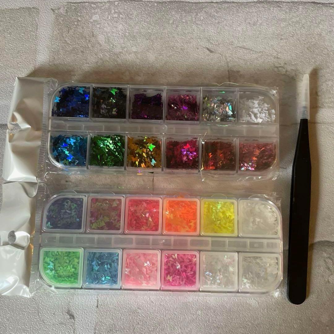 ❣️人気商品❣️ネイル スパンコール ネイルグリッター ネイルアート 全24色