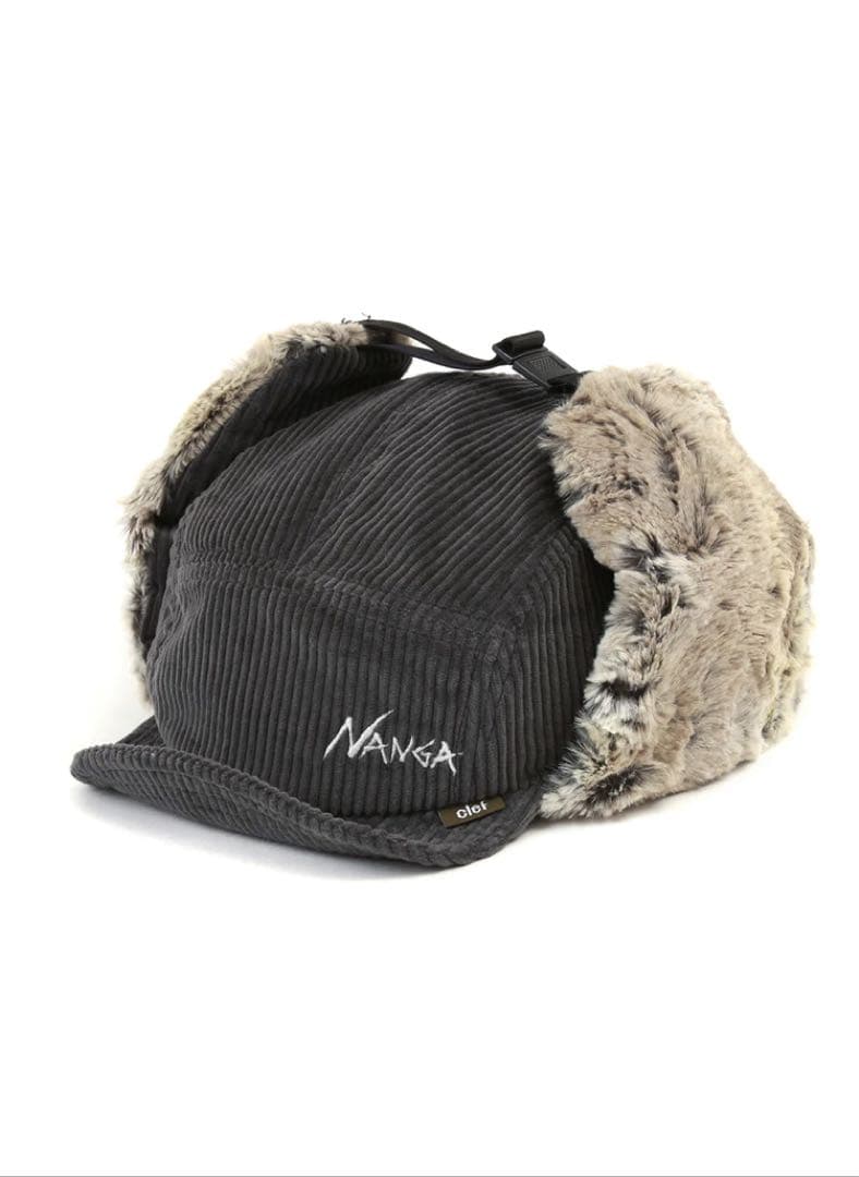 NANGA × Clef CORDY DOWN BOA CAP NANGA x Clef CORDY DOWN BOA CAP ナンガ クレ ボア キャップ ベージュ