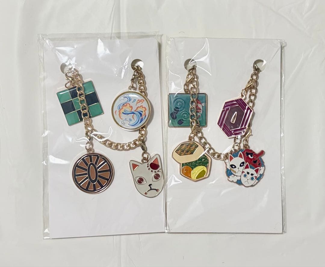 鬼滅の刃　バースデー　バッグチャーム　竈門炭治郎　冨岡義勇