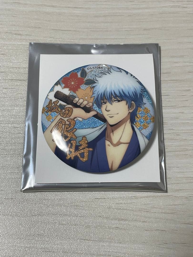 銀魂 トレーディンググリッター缶バッジ AnimeJapan2025 坂田銀時