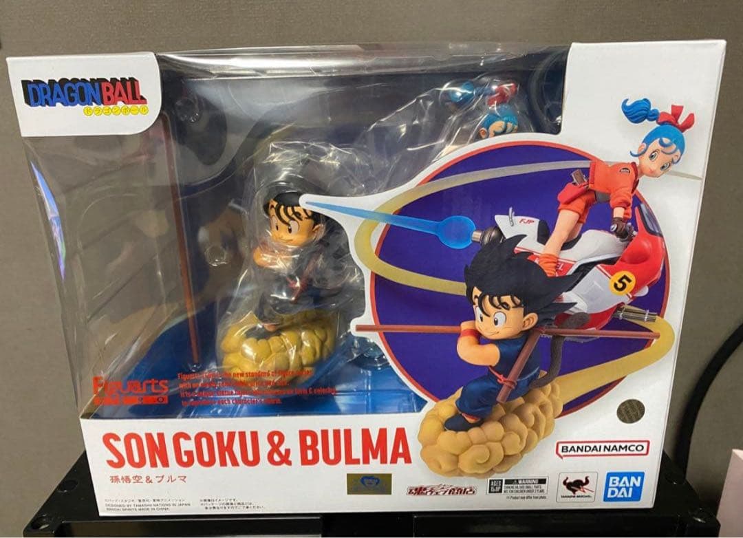 【開封品】フィギュアーツZERO 孫悟空＆ブルマ