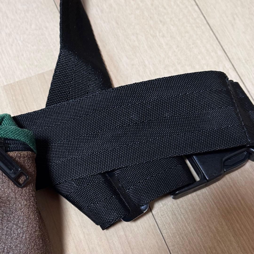 EASTPAK USA製 ウエストポーチ レザー 90's ウエストバッグ