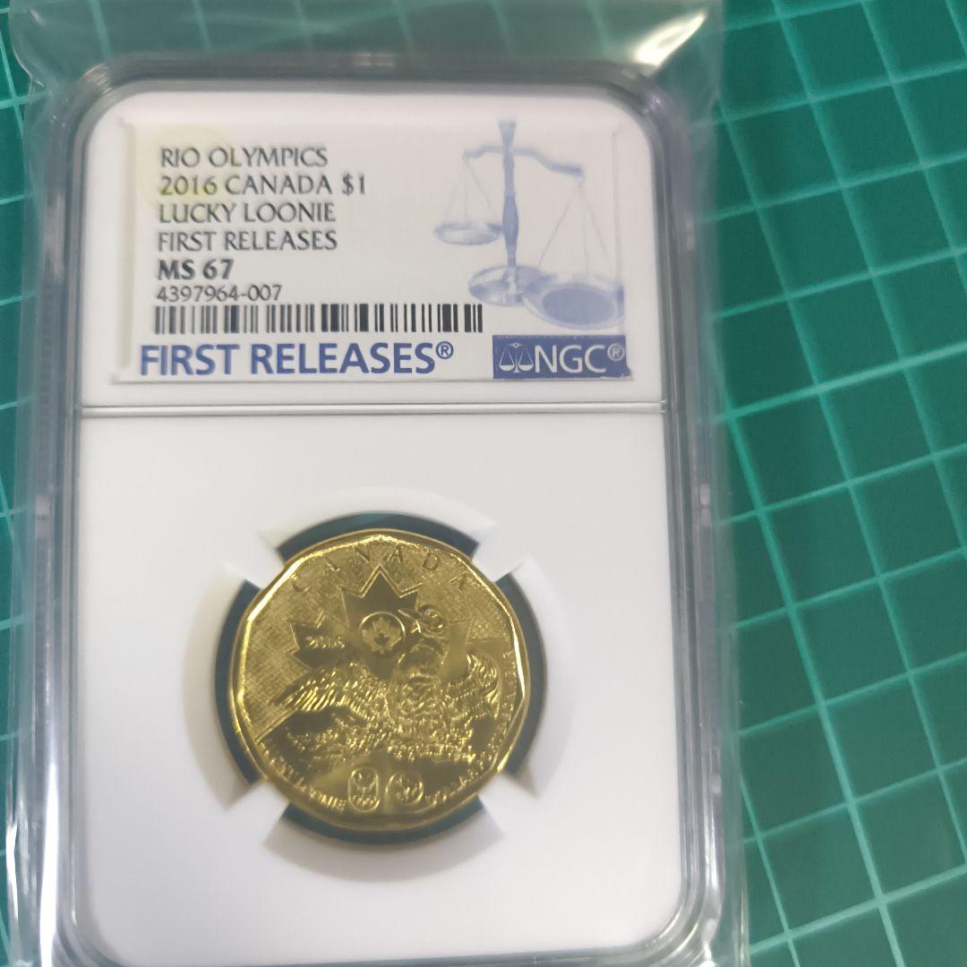 NGC　2016 リオオリンピック1ドル硬貨