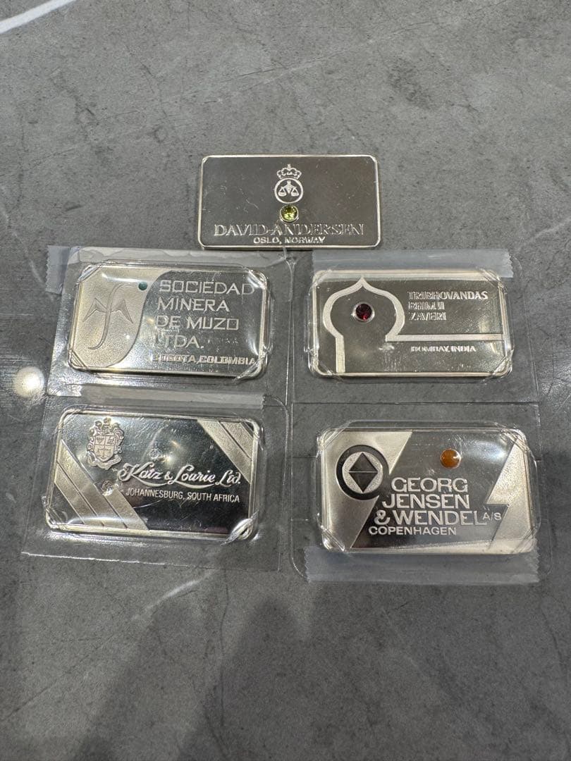 フランクミント製　銀貨　プレート　118g