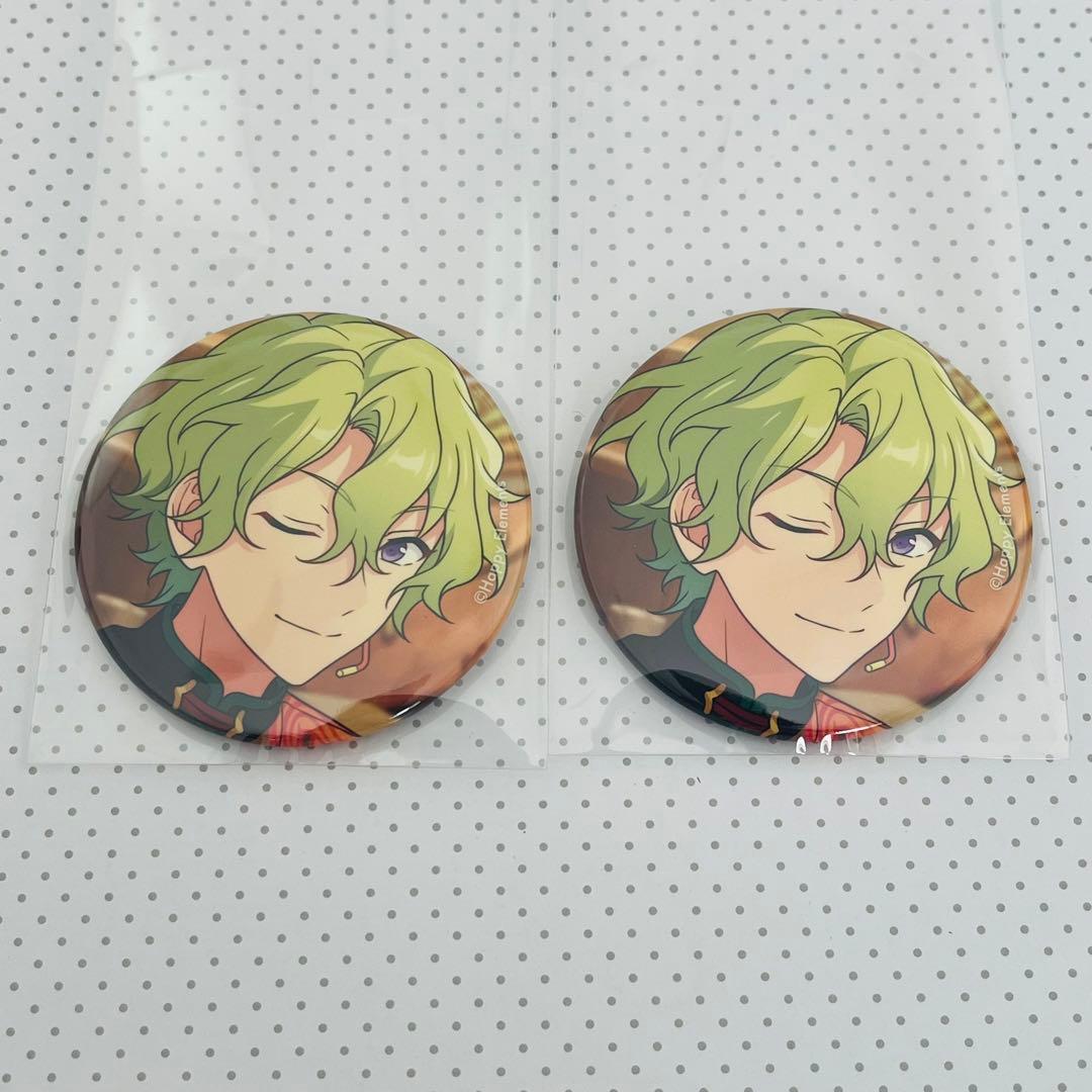 あんスタ コレ缶 缶バッジ July 7月 idol 巴日和 2点セット - メルカリ