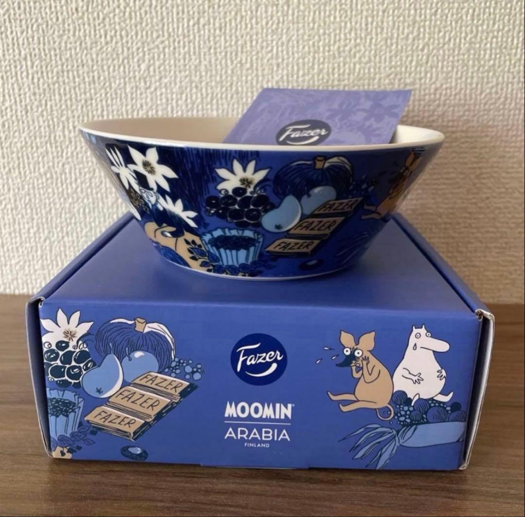 1/22終了) fazer アラビア ムーミン 80周年限定 ボウル - メルカリ