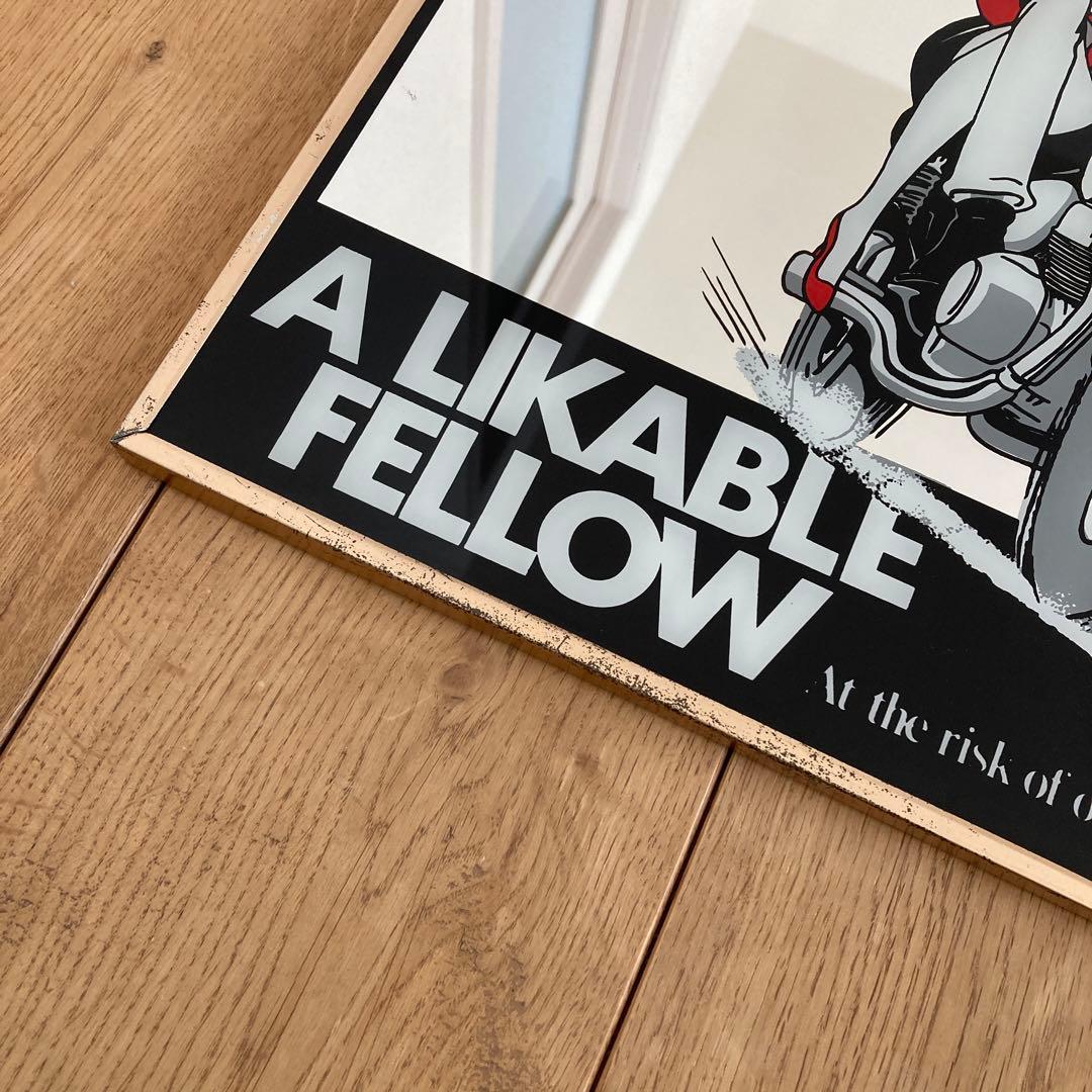 ☆レア☆ ルパン三世 パブミラー 46×30.5 峰不二子 ピラミッド 当時物