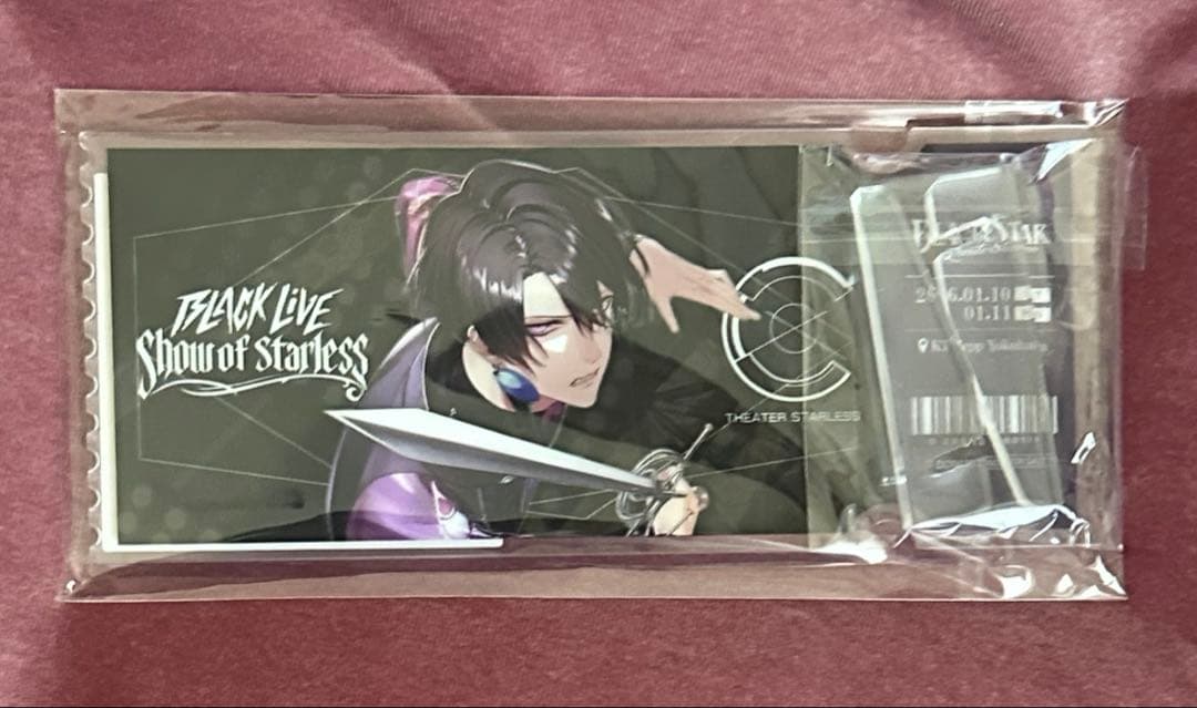 ブラックスター　ブラスタ　VIP 特典　チケット風アクリルスタンド　モクレン 5周年記念☆グッズ再販 – タグ 