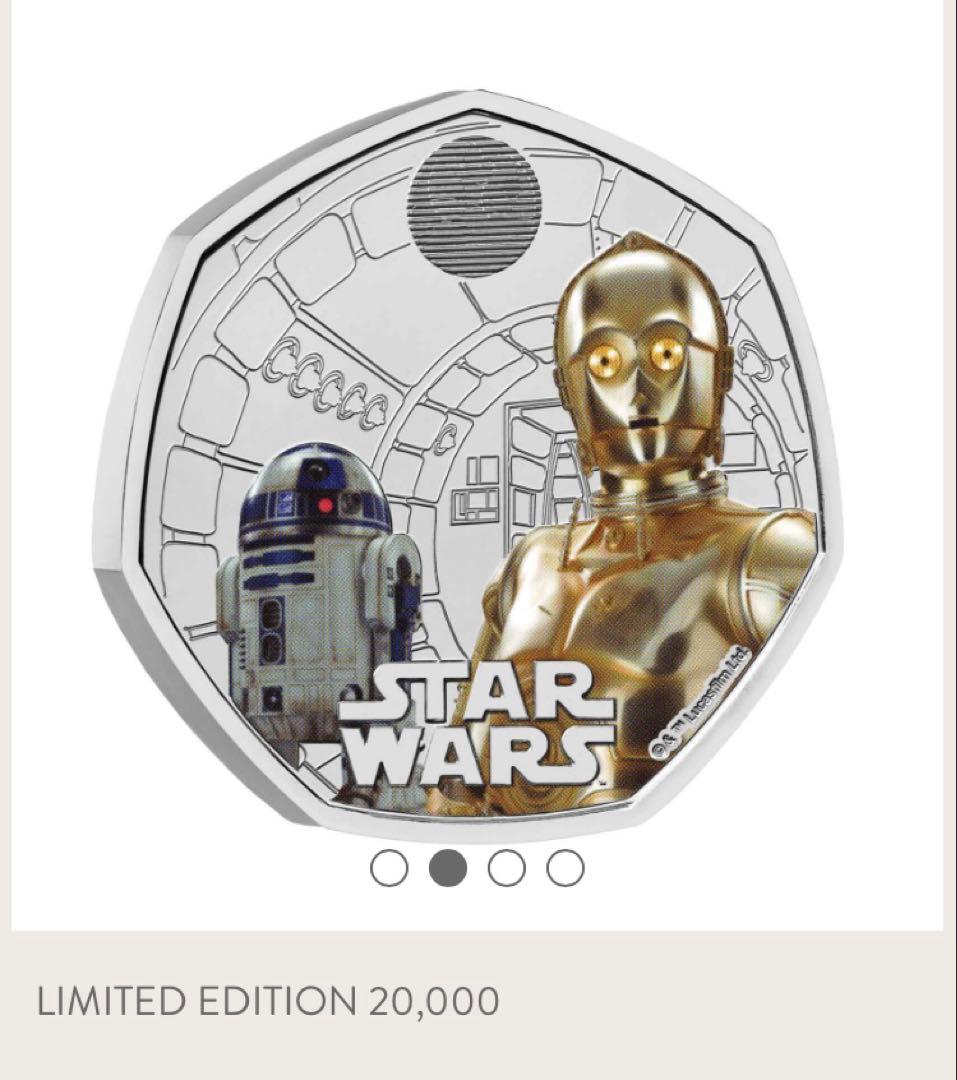 ロイヤルミント　スターウォーズ　R2-D2 and C-3PO