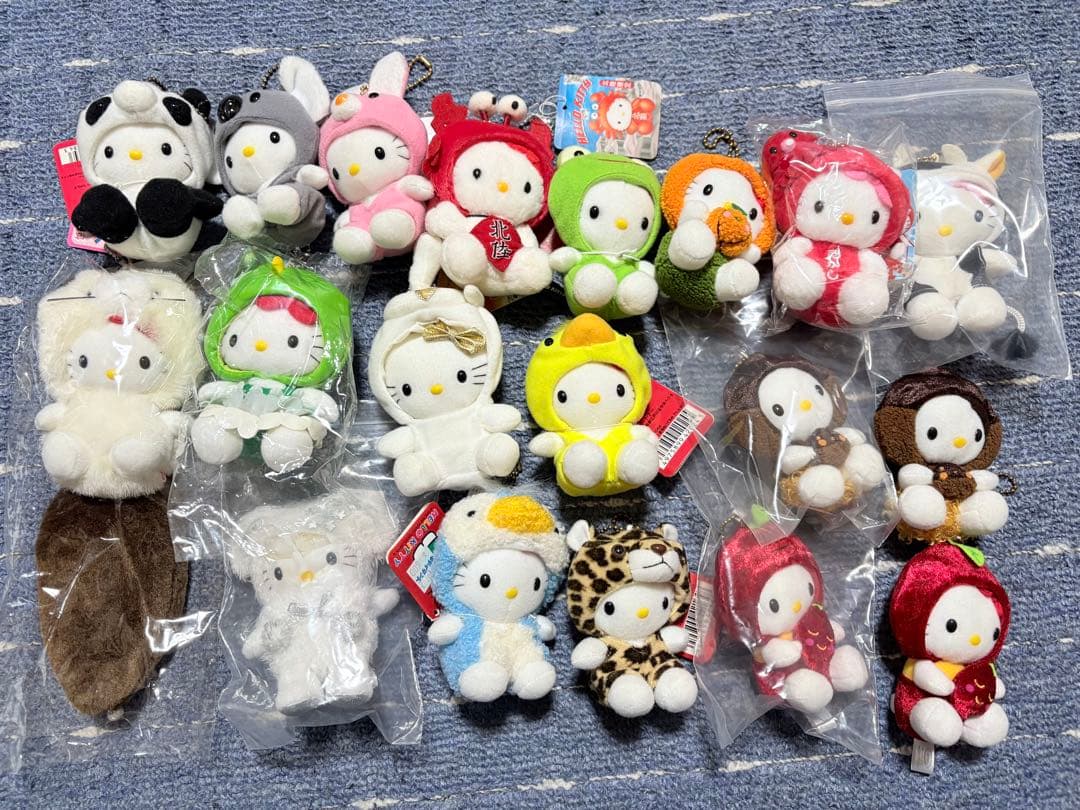 【 被り物シリーズ 】ハローキティ マスコット