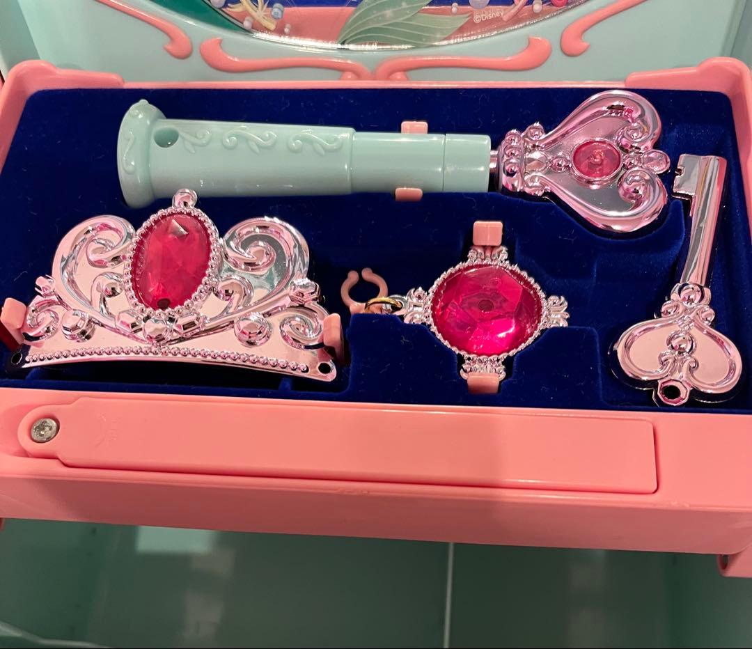 アリエル 鍵 音声付き 宝箱 ジュエリーボックス - メルカリ