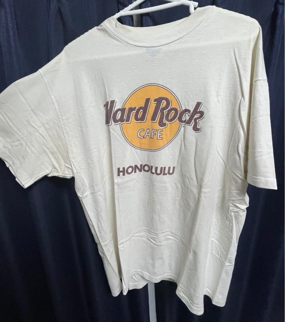90s ハードロックカフェ ホノルル tシャツ ヘインズタグ Lサイズ
