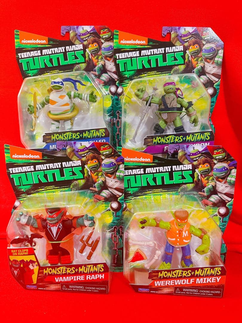 ティーンエージ ミュータントタートルズ モンスター フィギュア セット 海外限定 ティーンエイジ・ミュータント・ニンジャ・タートルズ オリジナル