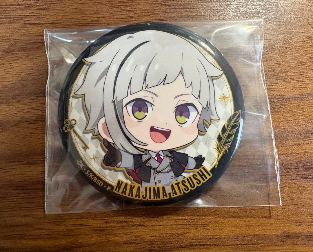 文豪ストレイドッグス 東京タワーコラボ缶バッジ 中島敦 - メルカリ