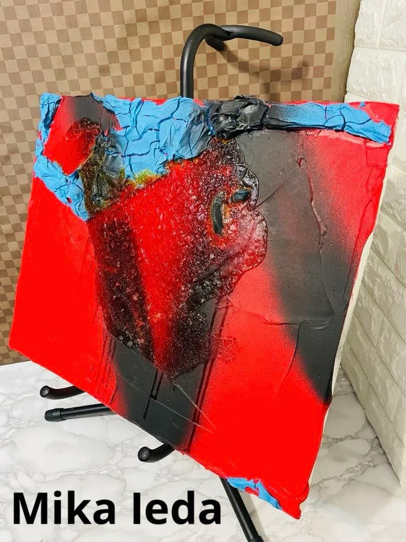 Mika Ieda 家田実香　証明書付き　アート作品OSCA180126