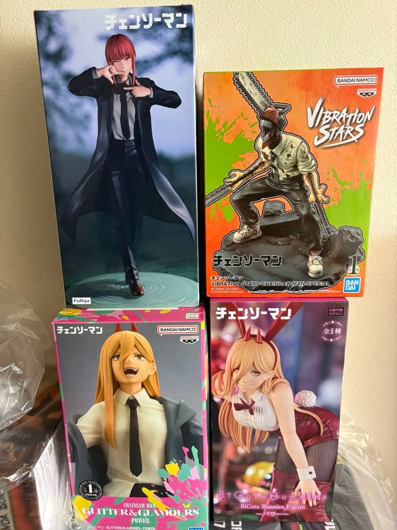 チェンソーマン フィギュア 4個セット マキマ パワー 未開封 - メルカリ