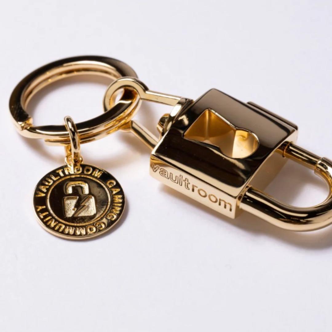 小物 PADLOCK KEY HANGER / GOLD vaultroom PADLOCK KEY HANGER / GOLD vaultroom