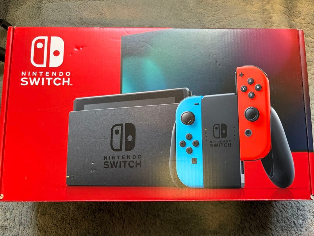 美品】Nintendo Switch 本体 付属品完備 動作良好・SDカード付 - メルカリ