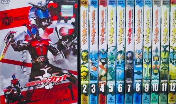 仮面ライダーカブト DVD全巻完結セット - メルカリ