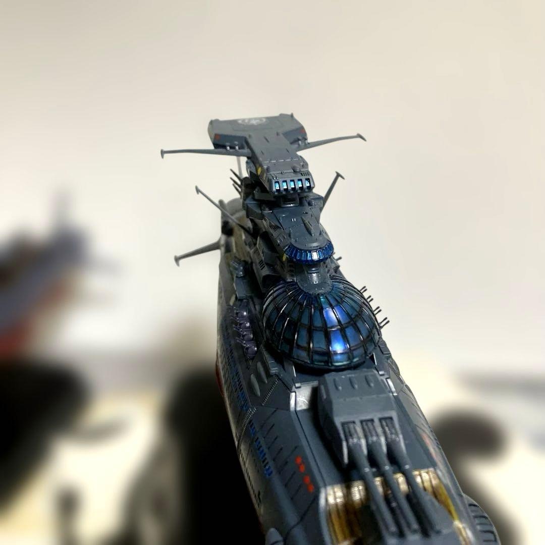 み*か様 宇宙戦艦ヤマト模型 1／1000銀河改戦闘型 - メルカリ