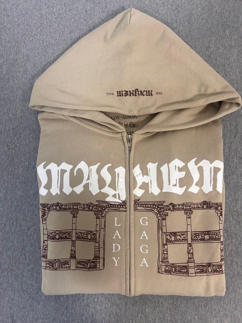 ミュージシャン LADY GAGA OPERA HAUS ZIP HOODIE L