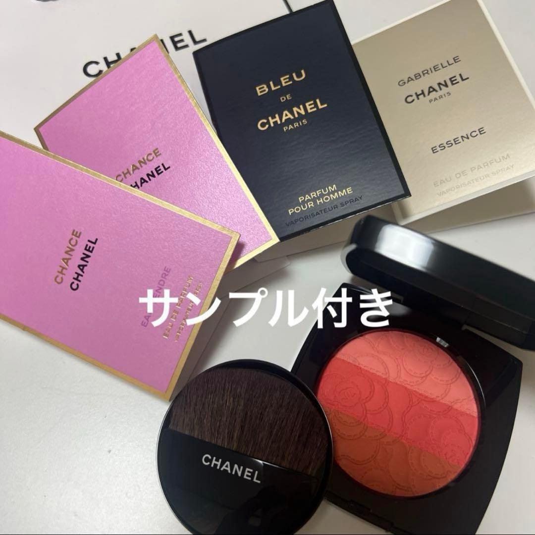 新品未使用 CHANEL カメリアフトゥーラ パウダーチーク 限定品