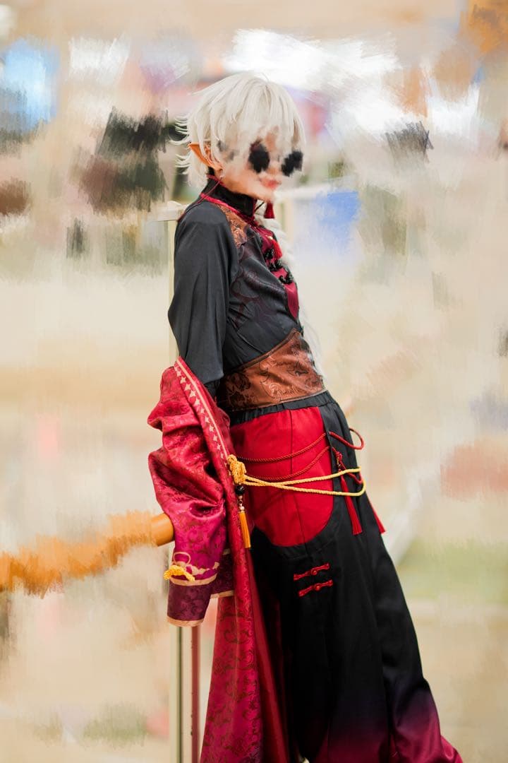 葛葉 チャイナ 九龍レトロ コスプレ衣装 ウィッグ付き - メルカリ