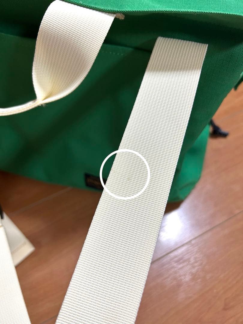 数回使用】PENDLETON×稲葉真理恵コラボ マザーズバッグ グリーン